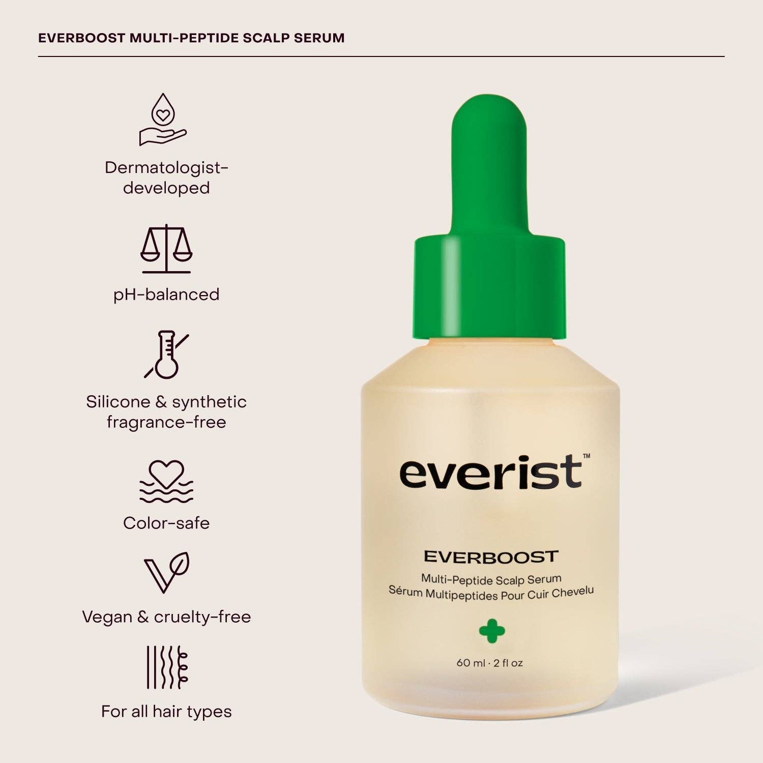 EverBoost Multi-Peptide Scalp Serum