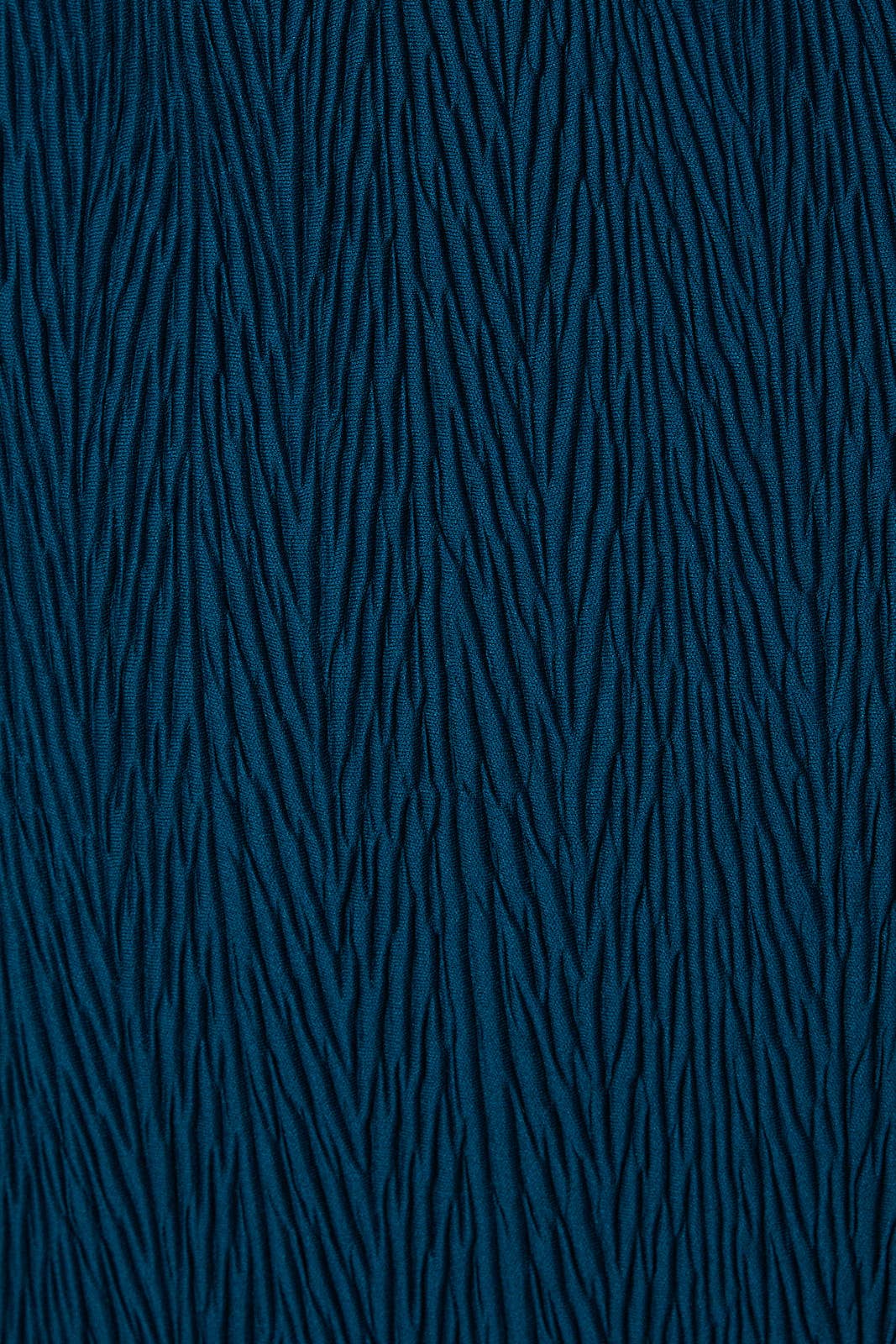 NOTCH NECK LONG SLEEVE WAIST TIE MINI DRESS