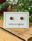 Isidore Hexagon Resin Studs