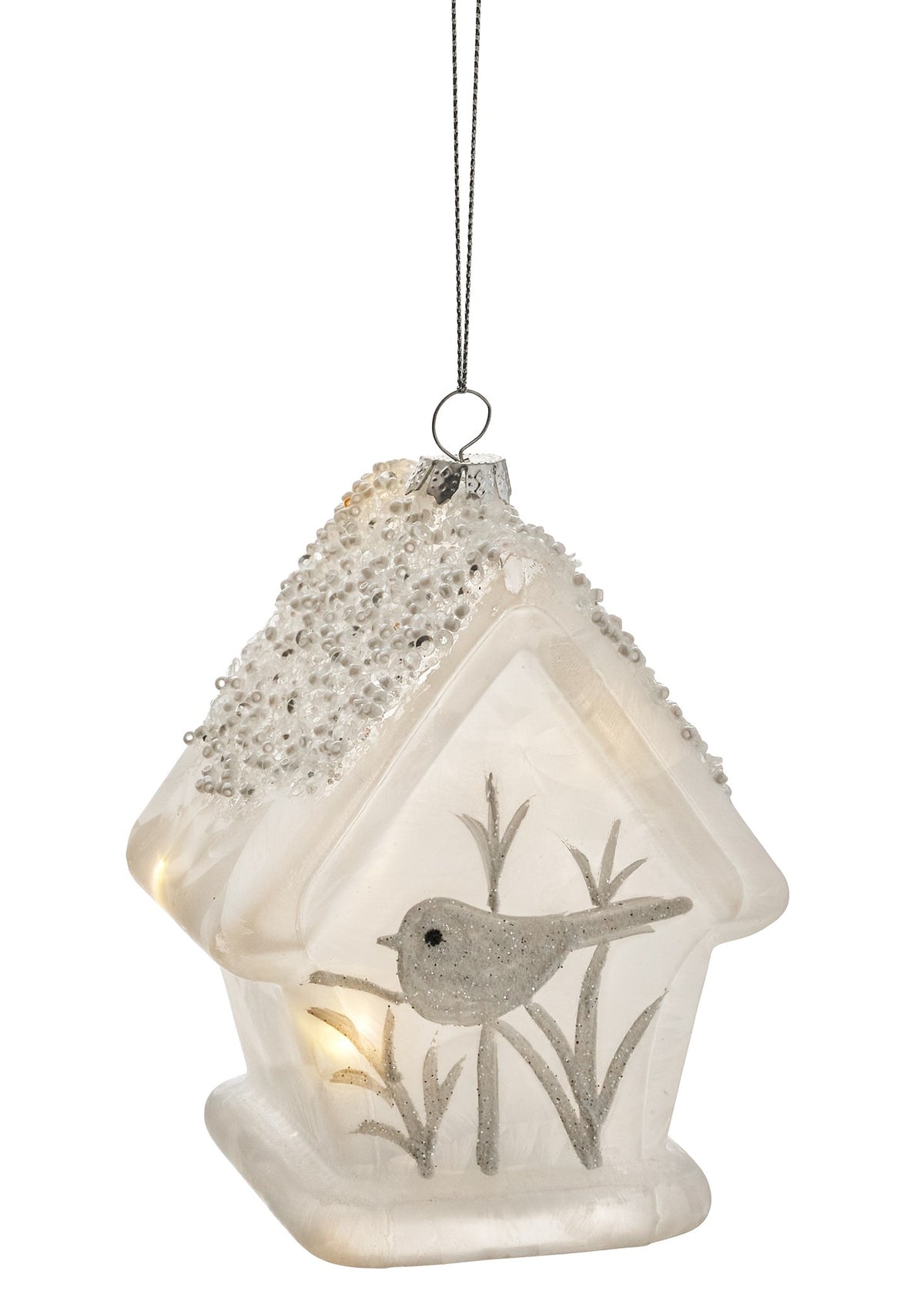 Ornament House With Led Light