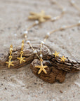 Tiny Starfish Stud Earrings