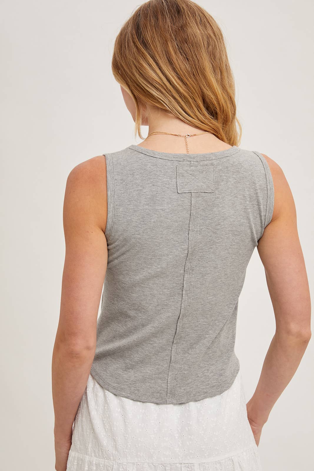 Scoop Neck Tank Top