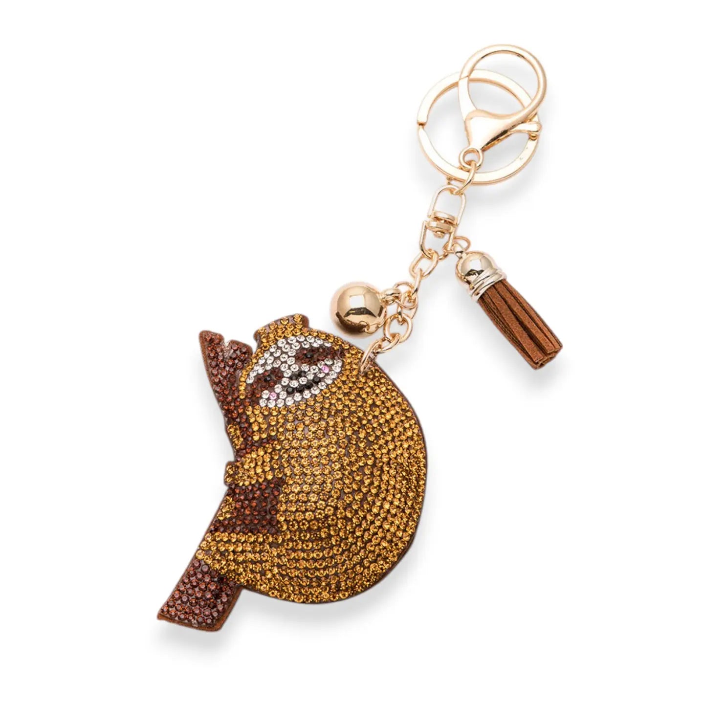 Rhinestone Palm Tree Iconic Key Chain
