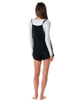 Black Romper with Adjustable Straps
