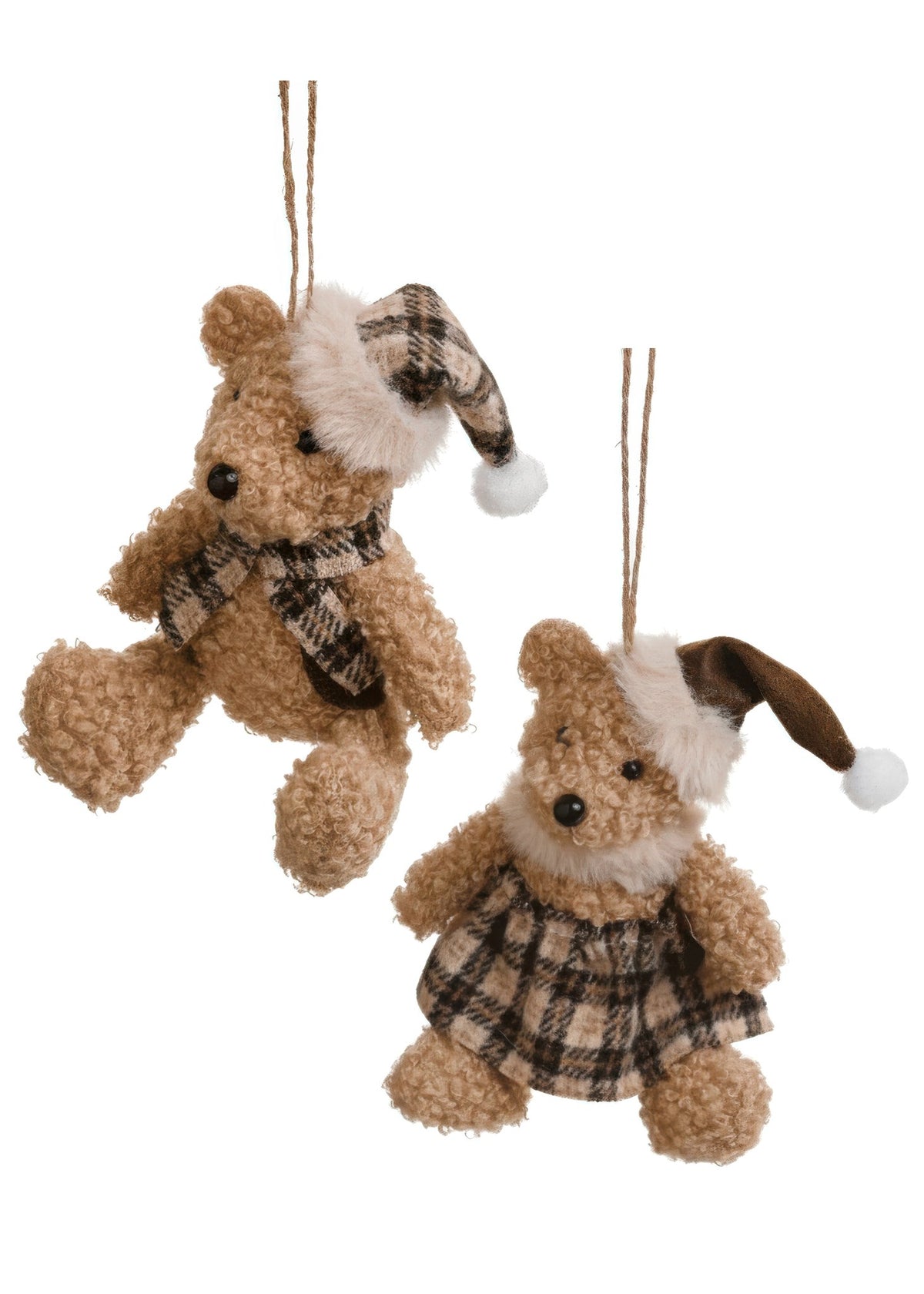 Brown Bear Ornaments