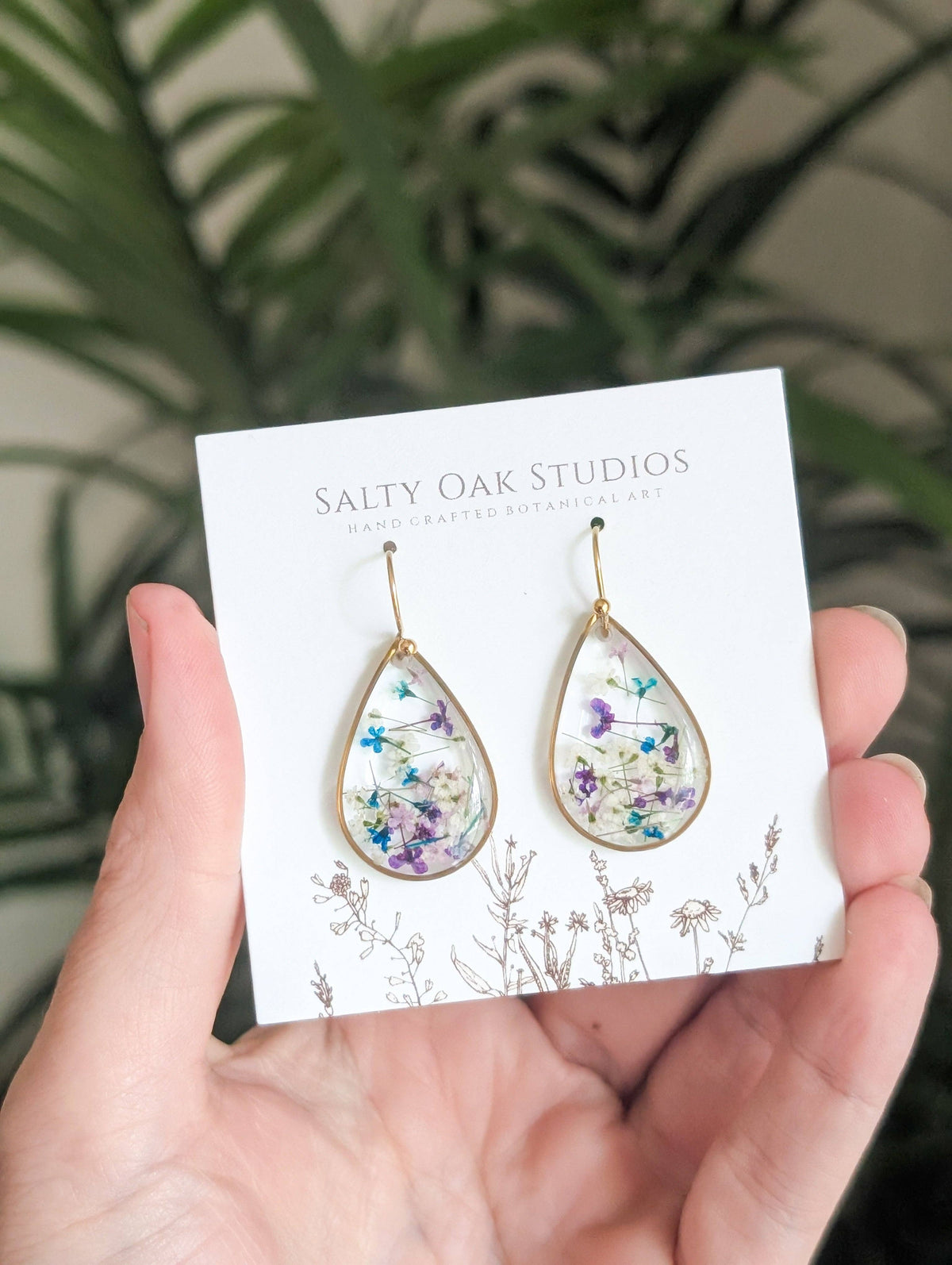 Falling Garden Earrings
