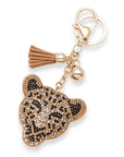 Rhinestone Palm Tree Iconic Key Chain