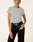 Classic Striped Cotton T-Shirt