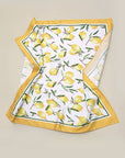 Lemon Silky Feel Bandana Scarf