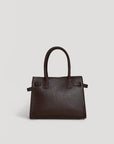 Grace Bag in Dark brown Togo leather