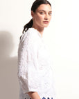 Lacey Tie Blouse