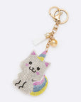 Rhinestone Palm Tree Iconic Key Chain