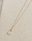 Sea Shell Pendant Necklace with Pearl Accent
