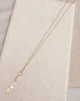 Sea Life Charm Necklace with Pearl – Gold