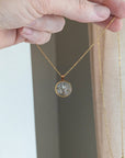 Dainty Dandelion Seed Wishing Necklace