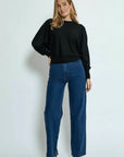 Dana Bat Sleeve Knit Pullover