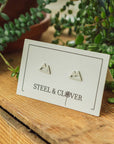 Mountain Stud Earrings