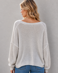 Moonlight Shimmer Lightweight Knit Sweater One Size