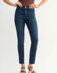 Dark Wash Super Soft Slim Straight