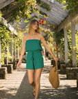 Teal Romper