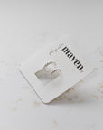 'Daphne' Hoop stud earrings