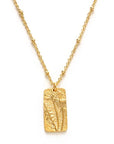 Flower Medallion Necklace