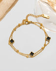 18k Clover Bracelet