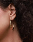 Teardrop Hoops