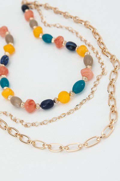 Multi Layer Pendant Necklace