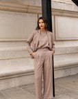 Straight Dress Pant Terracota