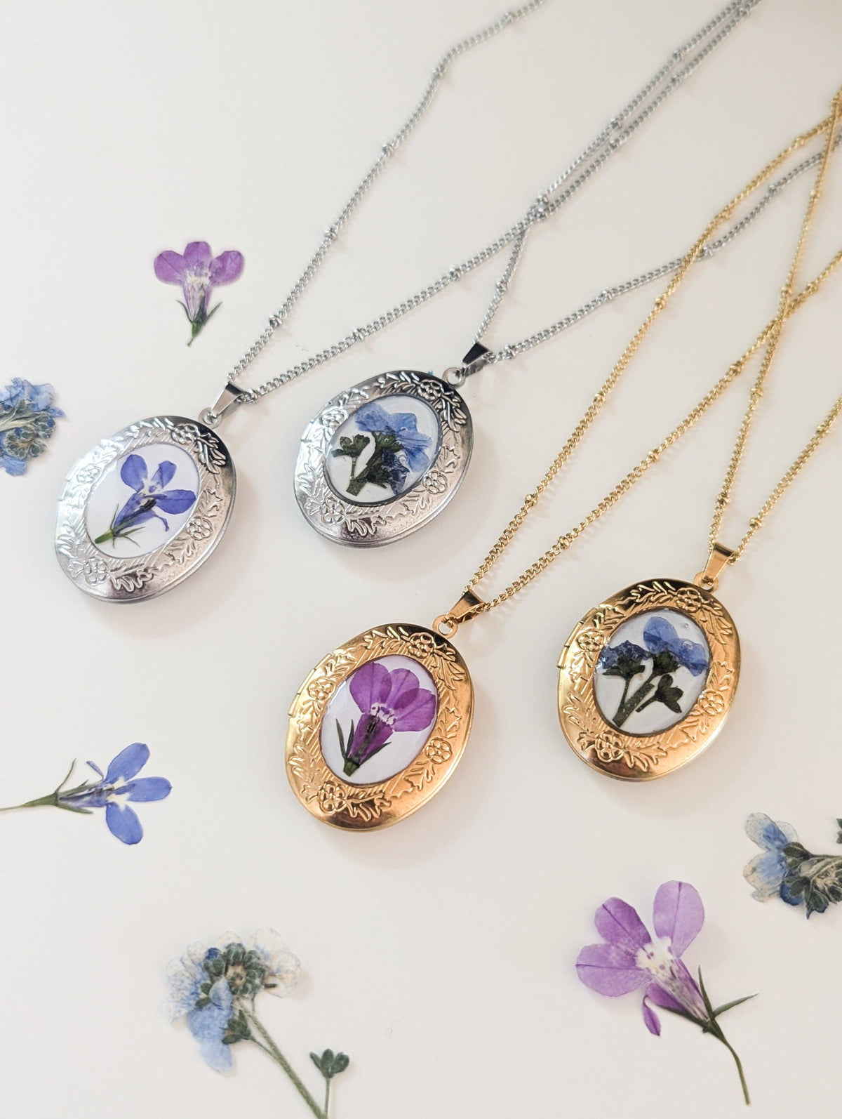 Oval Locket Necklace