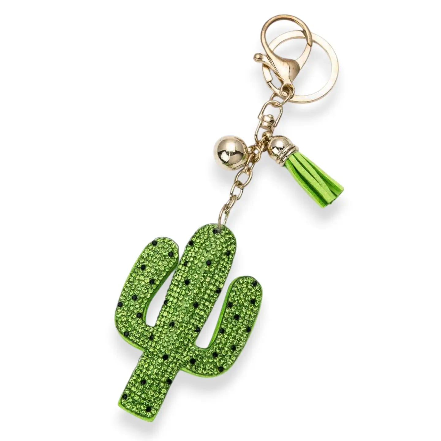Rhinestone Palm Tree Iconic Key Chain