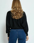 Dana Bat Sleeve Knit Pullover