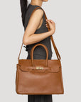 Elizabeth Bag in Tan Togo Leather