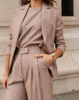 Straight Dress Pant Terracota