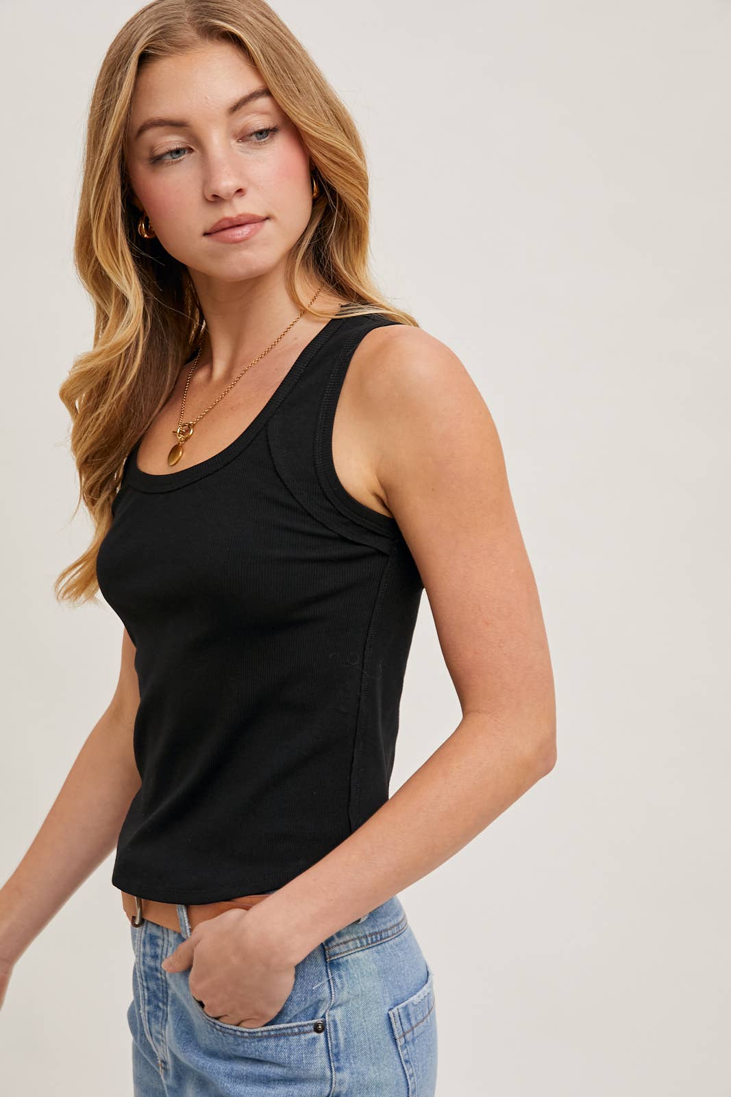 Scoop Neck Tank Top