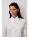 Shirt with Tie Detail