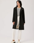 Nikki Jones Waterproof hooded raincoat