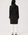 Nikki Jones Waterproof hooded raincoat