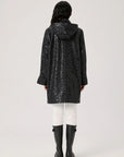 Nikki Jones Printed Waterproof Long Rain Coat