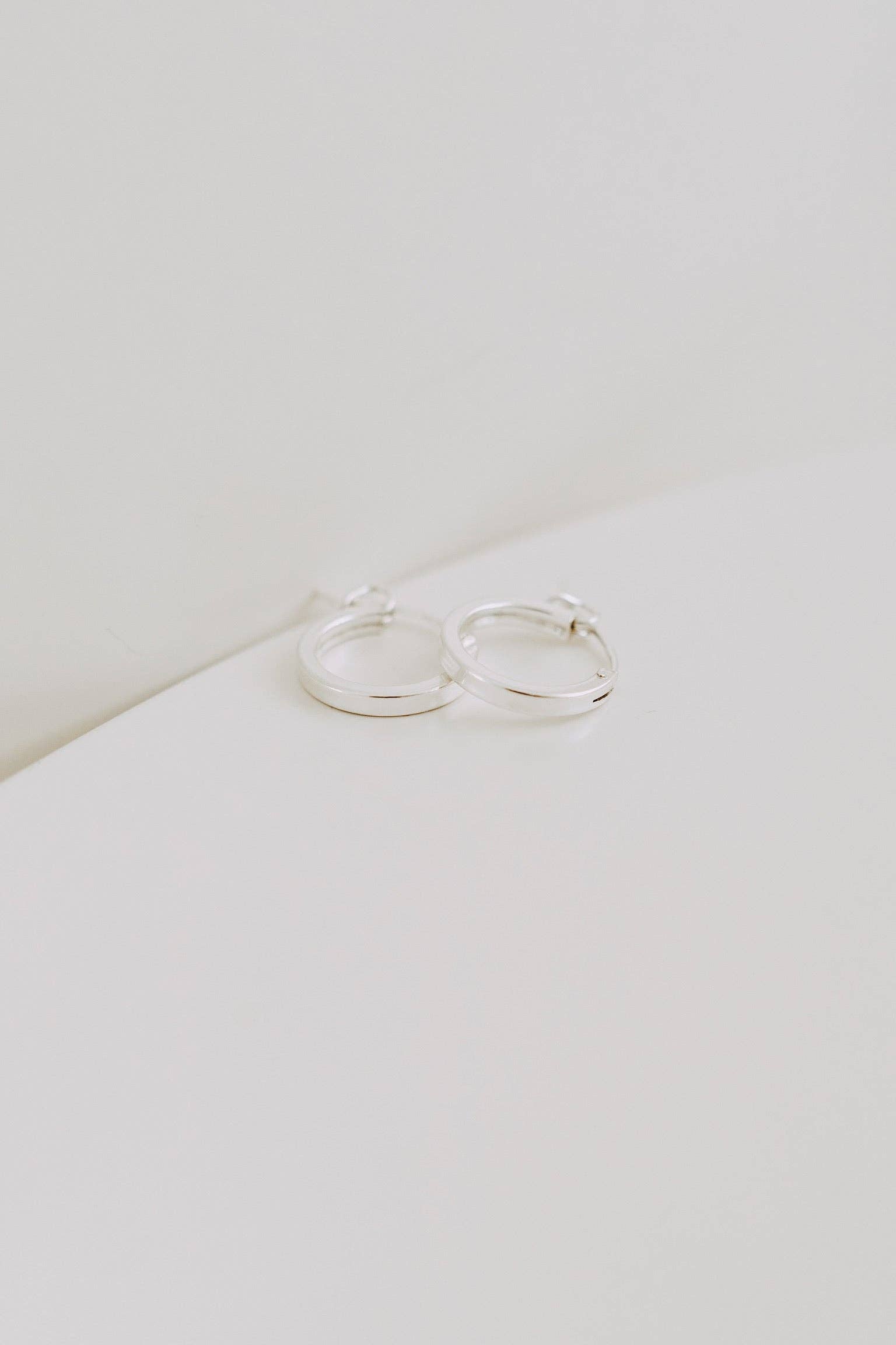 Classic Huggies - Sterling Silver