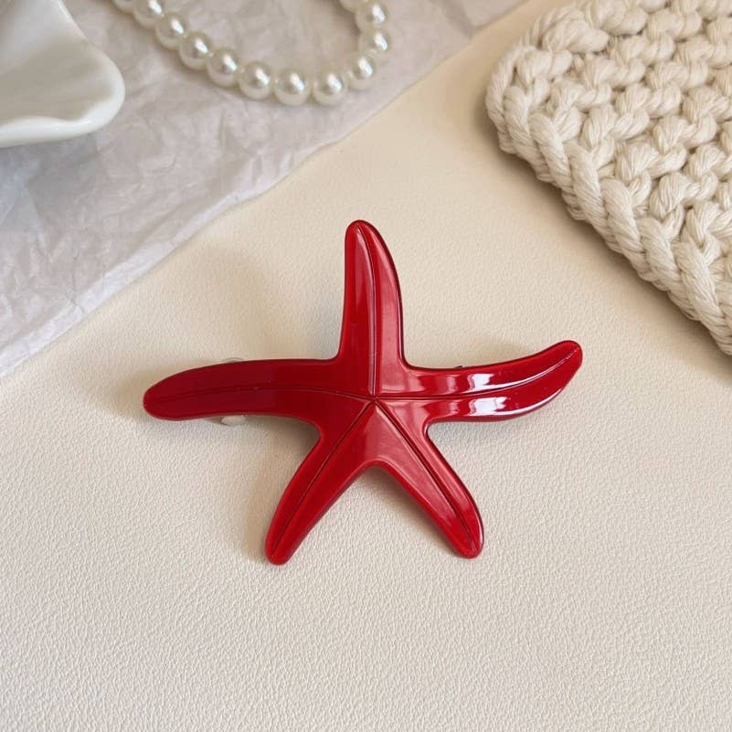 Starfish Hair Clip