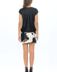 Satin Top with Cowl Neck
