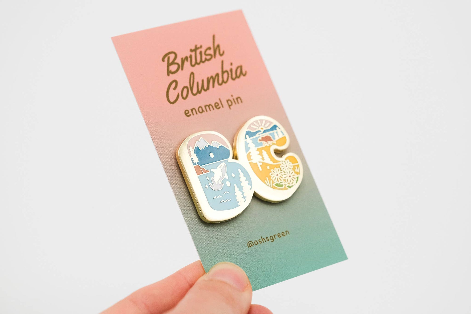 British Columbia - enamel pin ✨