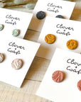 Polymer Clay Lace Studs