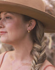 Demure Huggie Hoop Earrings