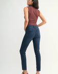 Dark Wash Super Soft Slim Straight