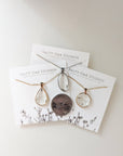 Dainty Dandelion Seed Wishing Necklace