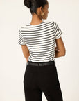 Classic Striped Cotton T-Shirt