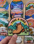 Take A Hike - 3" vinyl sticker